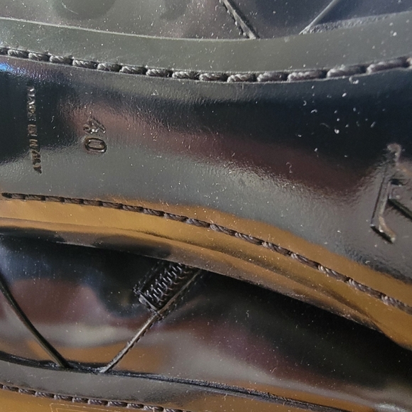 GORGEOUS!! LOUIS VUITTON Noir Veau Glace Tall Boots SZ 40 (US SZ 10) - Picture 5 of 14